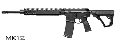 Daniel Defense MK12 18" stainless Steel Barrel Black 5.56x45